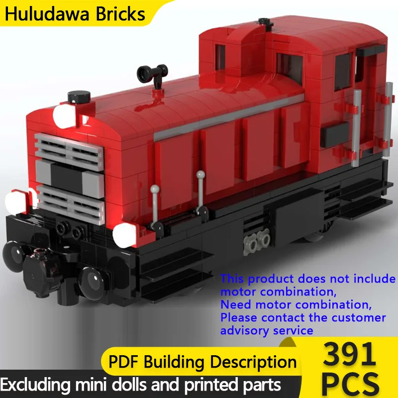 

Конструктор «Городской автомобиль» MOC: Модульный поезд-экспресс из строительных блоков, развивающая игрушка для детей, подарок на праздник, набор для сборки