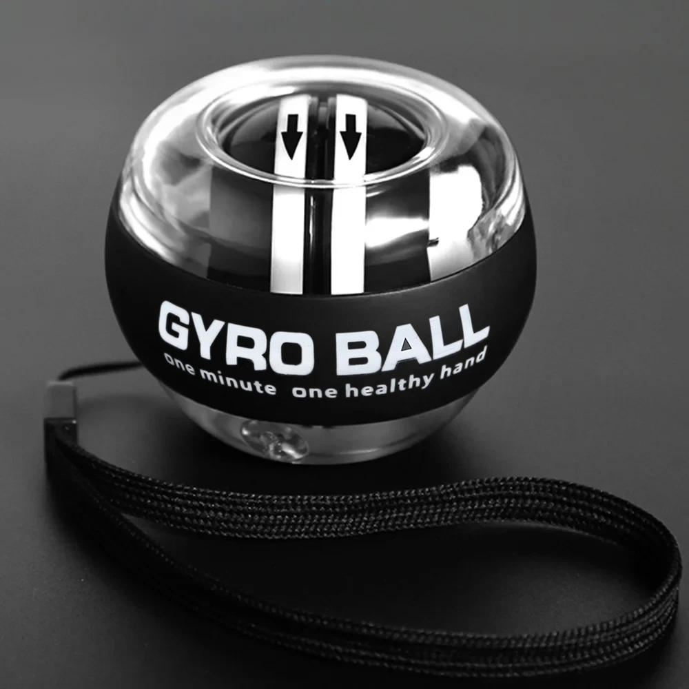Wrist Gyro Ball Self-Starting Power Ball Forearm Exerciser Wrist Strengthening Hand Grip for Arm Finger Fitness Training