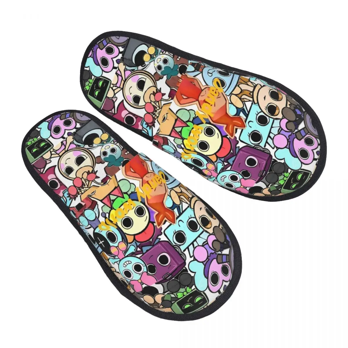 

Dandy's World Slippers Anti-skid Cozy Memory Foam Slides Indoor