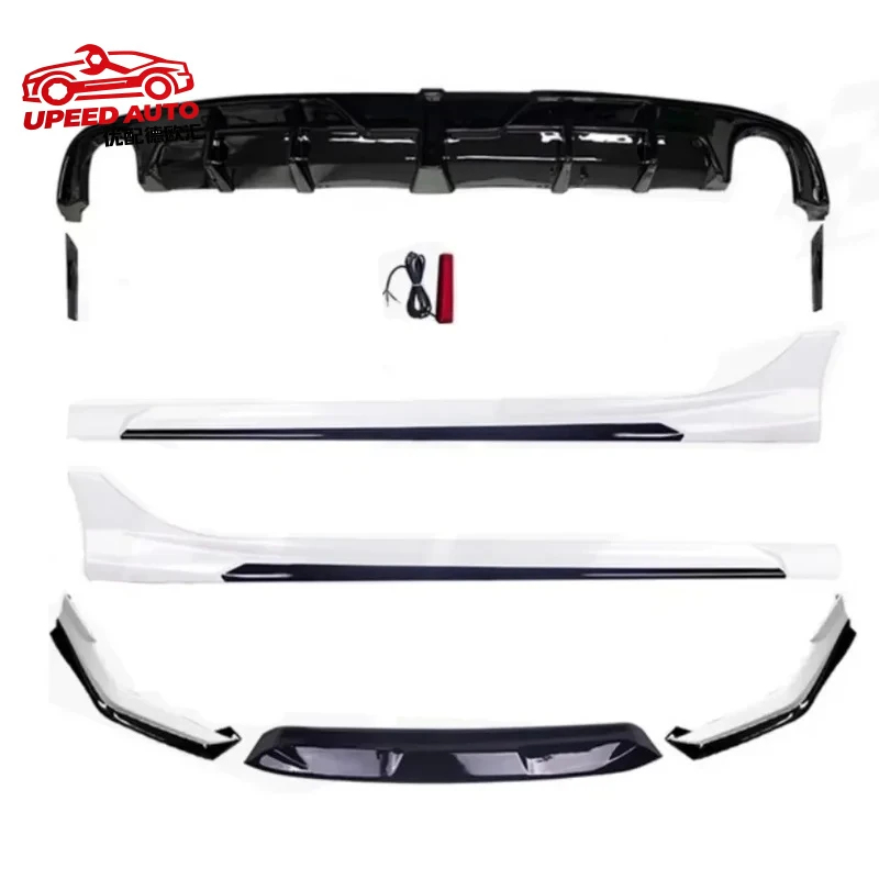 Suitable for Stoving varnish Front Rear Lip Shovel Side Skirt Assembly Honda civic 11th Modified New Body Kit Auto Accessories