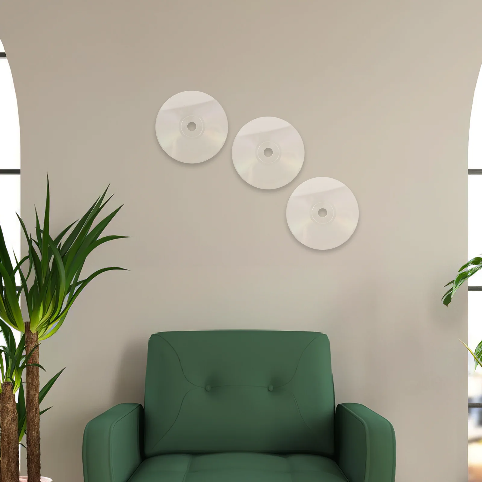 

18Pcs Empty Cds for Painting - Transparent Plastic Discs for Wall Decor DIY Craft Room Art Decoration Blank Cd Ornaments