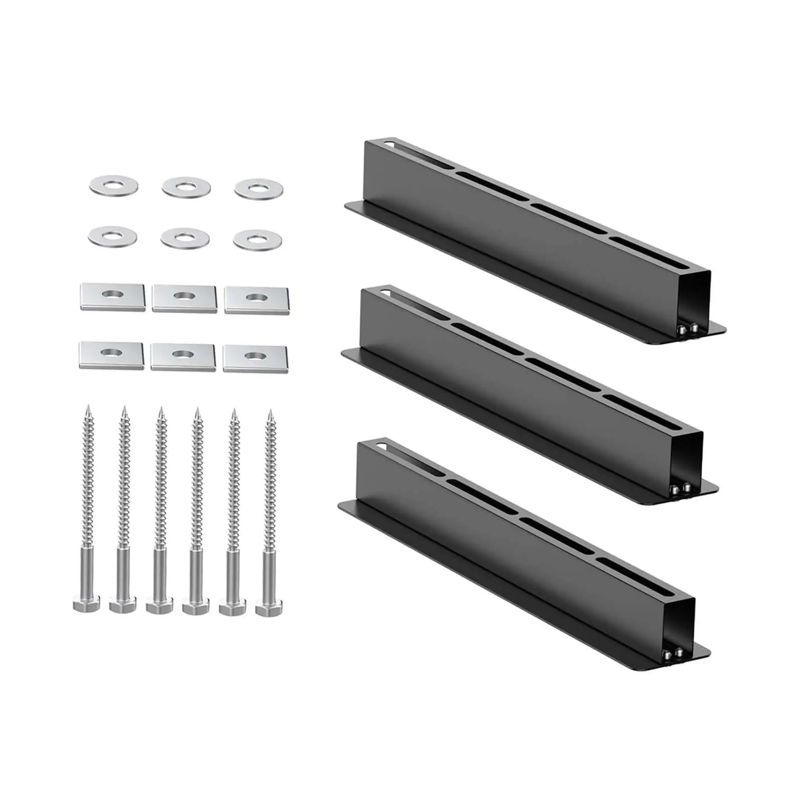 Hanging Metal Ceiling Storage Rack for Tote Bins Easy Install Overhead Organizer for Workshops Sheds