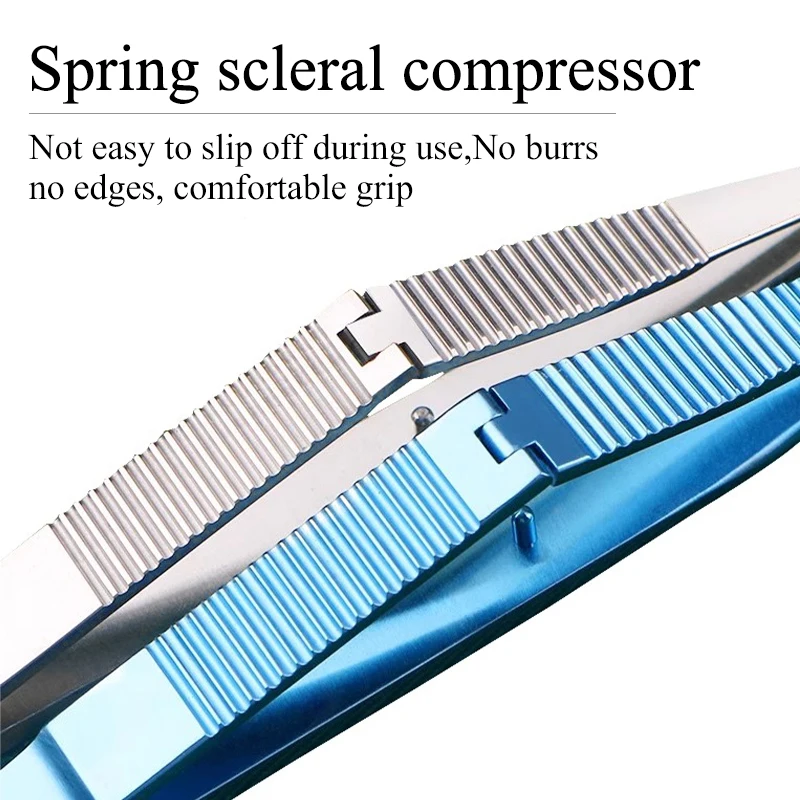 Ophthalmic Microscleral Slicer Ophthalmic Trabecular Slicer 0.8 1.0 1.5m Titanium Alloy Surgical Tool