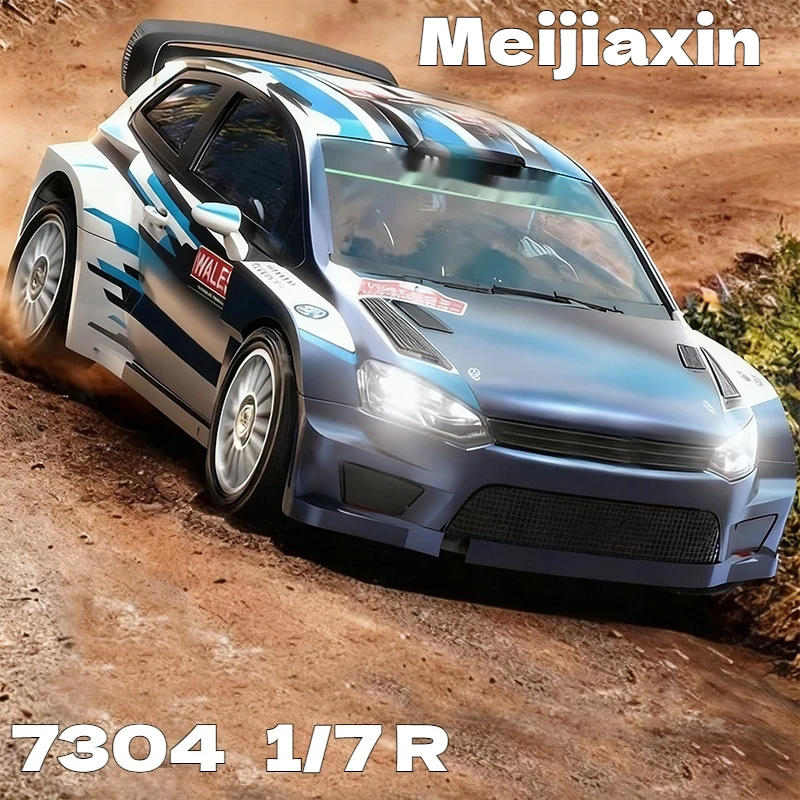 

Meijiaxin 7304 Rally 1/7 RC модель автомобиля с дистанционным управлением электрический бесщеточный высокоскоростной внедорожник Рождественский подарок