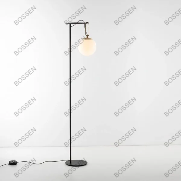 

BOSSEN American Style Customizable size Chandelier Dimmable Desk Lamp Glass with Metal Pendant Lamp for living Room bedroom