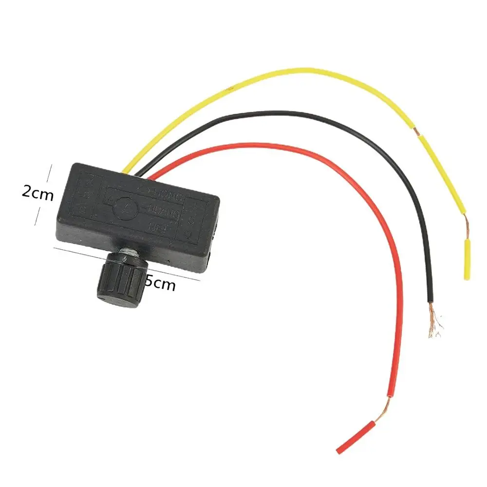 1Pcs 12V Electric Sprayer Governor 70W Max Wiring Connector Adjustment Switch Durable Control Metal Plastic