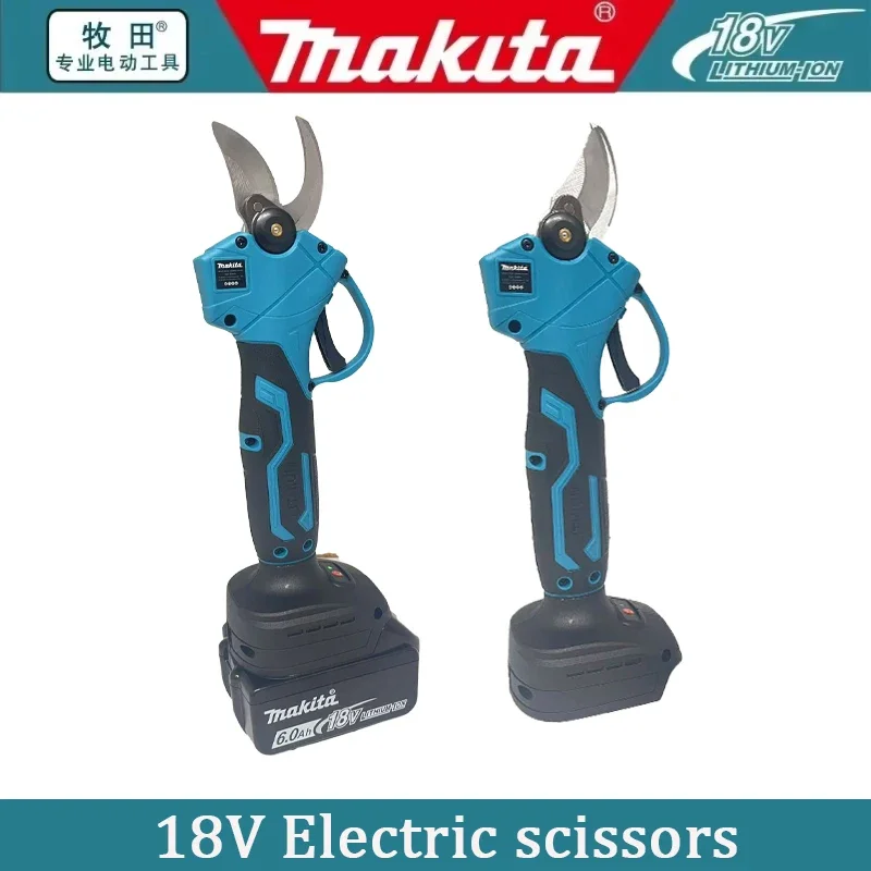 

Original Makita 18V Cordless Electric Scissors For Trimming Branches And Leaves On Garden Fruit Trees, Rechargeable Trimmer