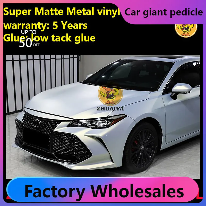 

Super matte Blue Phantom Gold Vinyl Wrap For Car Wrapping Covering Foil Air Bubble Free Low Tack Glue152*18M/Roll 5x59ft