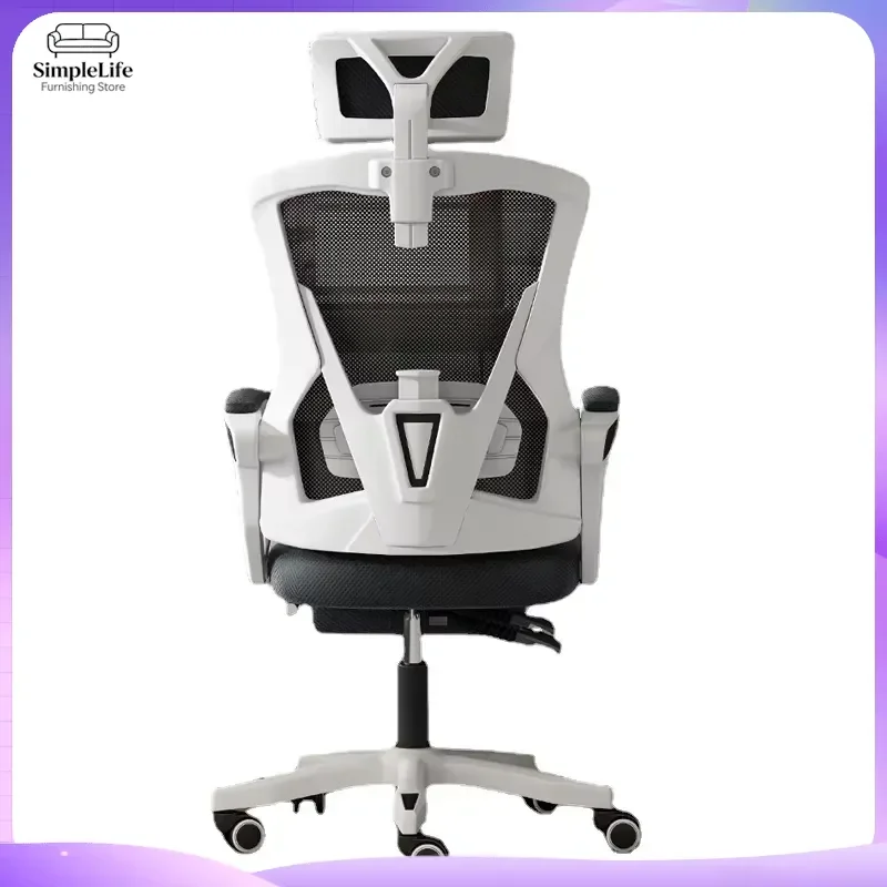 Ergonomic Gaming Chair with Lumbar Support and Adjustable Height for Office Home Study Computer Desk Student Comfort Racing