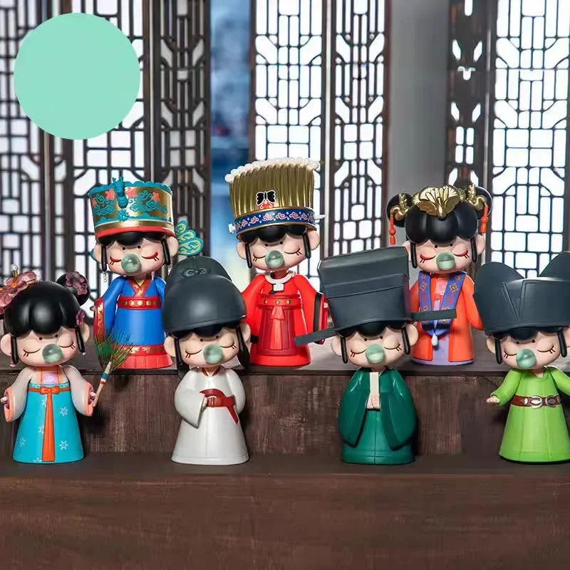 Cute Anime Figure Gift Surprise Box Original Chinese Song Dynasty Series Blind Box Toys Model Confirm Style