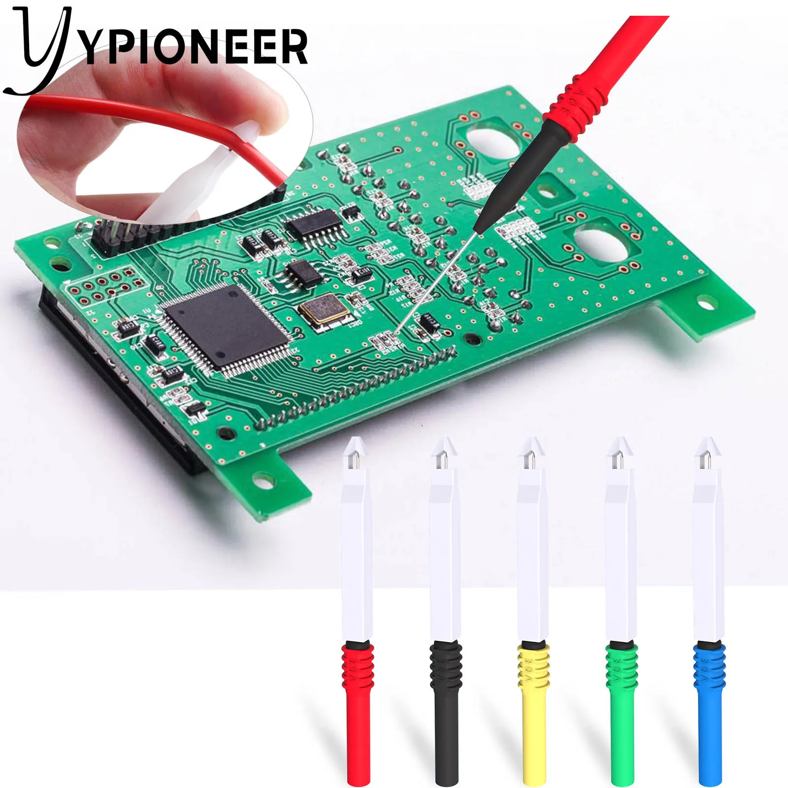 YPioneer P1920B مجموعة التحقيق الخلفي 30 قطعة الموز التوصيل إلى النحاس التمساح كليب موصلات اختبار السيارات مجموعة لتشخيص إصلاح السيارات