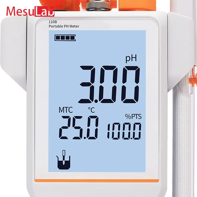 MesuLab ME-PH110B professional Lab food water handheld portable digital cream  emulsion ph tester ph meter price