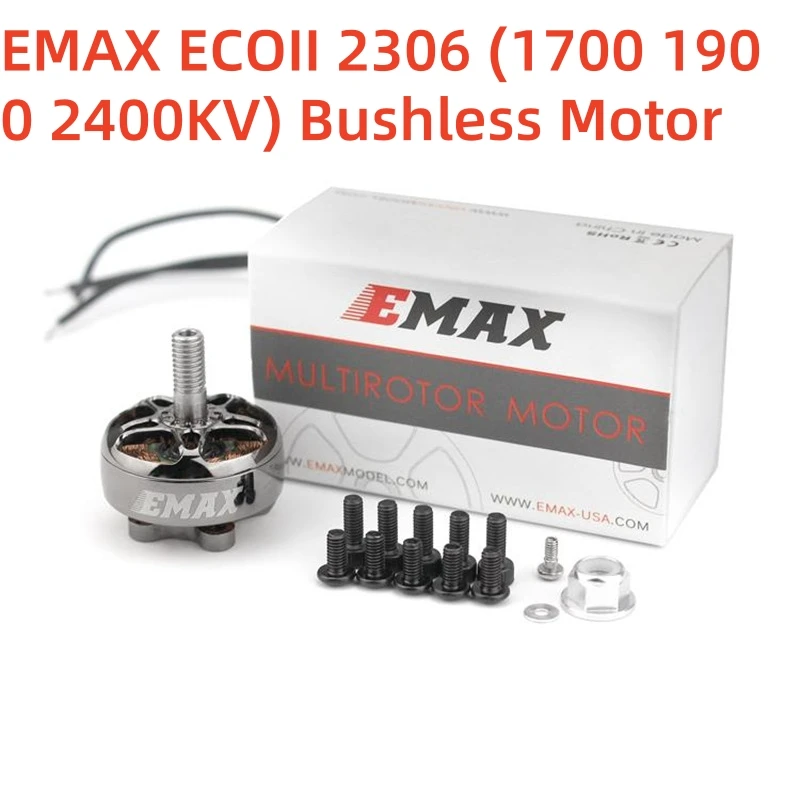 

Бесшумный двигатель EMAX ECOII 2306 1700 1900 2400 кВ для FPV RC Drone DIY