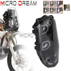 Front Clear Lens Enduro Headlight For 450 RALLY REPLICA 701 BAJA RALLY ENDURO 690 BAJA R RALLY 790/890 ADVENTURE-R EXC FE BAJA