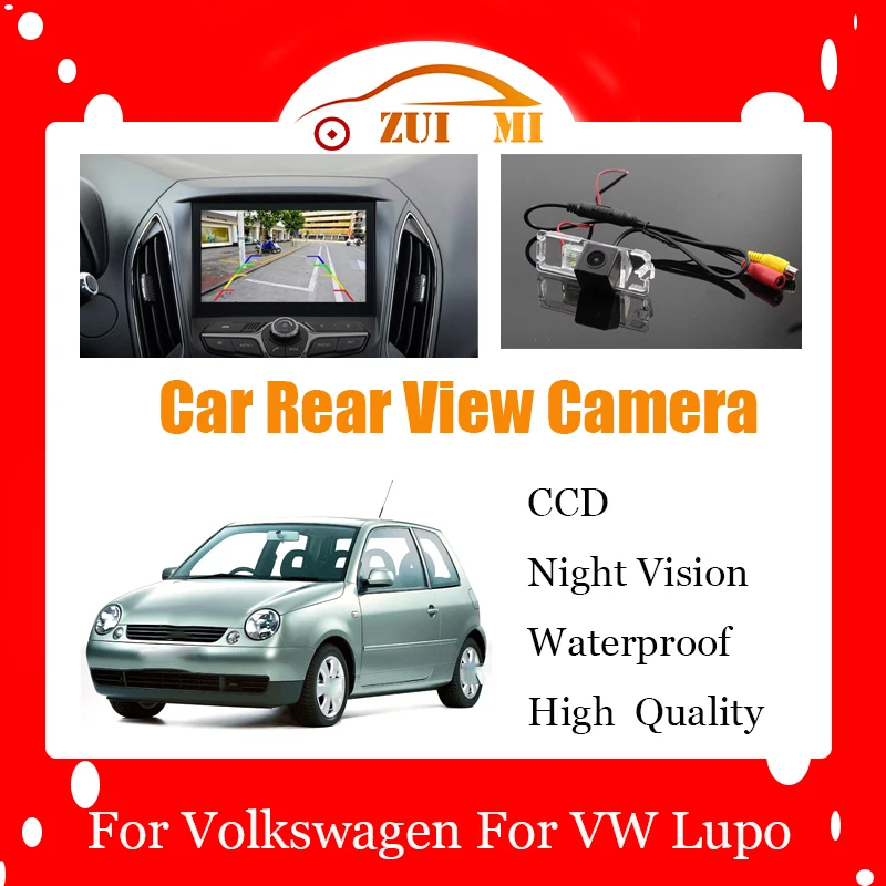 

Car Reverse Rear View Camera For Volkswagen For VW Lupo 1998~2006 CCD Full HD Night Vision Backup Parking Camera