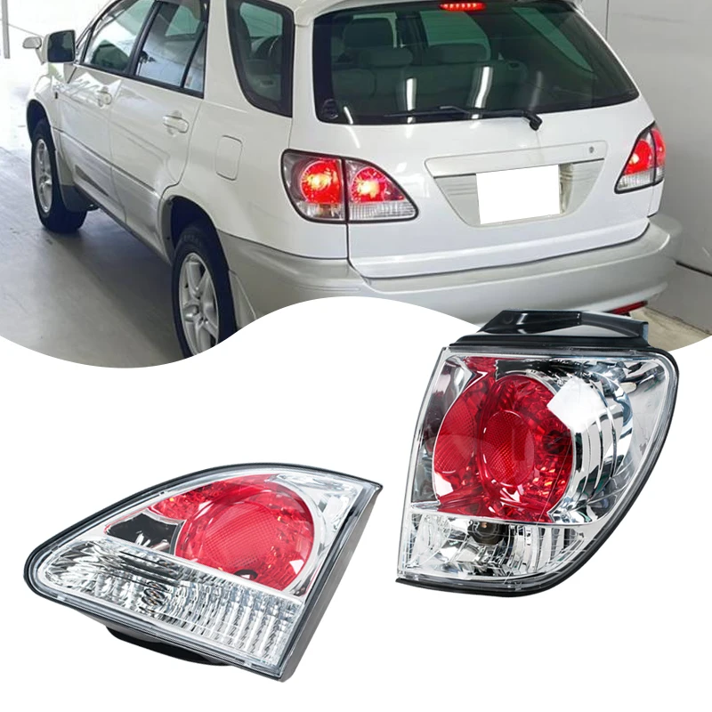 

Для Toyota Harrier 1998 1999-2002 гг. Для Lexus altezza RX300 автомобильные задние фонари аксессуары задний бампер стоп-сигнал без лампочек
