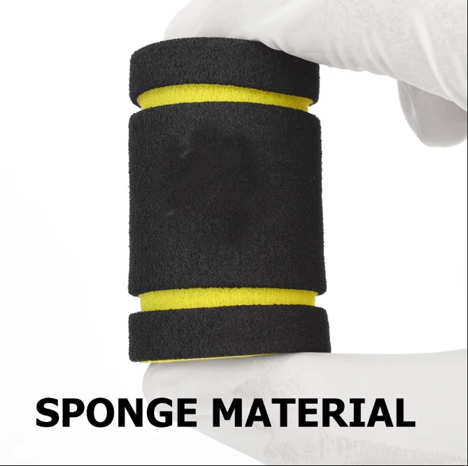 غطاء مقبض الوشم مضاد للانزلاق مقبض إسفنجي سميك كم مرن واقي مانع للانزلاق كم قبضة لفناني الوشم