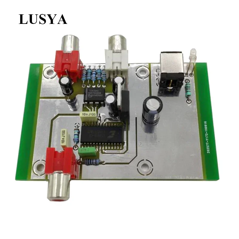 Imagem -03 - Dac Máquina com Case Decodificador Hifi Wav 16bit 44.1k 12vdc 47 Tda1543