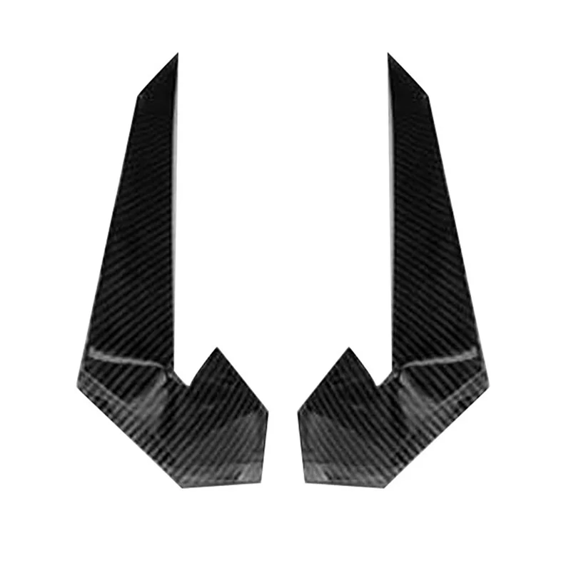 

Leading-Car Front Bumper Lip Fin Splitter Spoiler Canard Sticker For Honda Civic 10TH Type-R 2019-2021