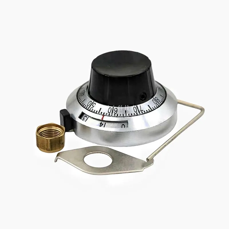 1pc 46MM 0-14 Digital Multi-turn Potentiometer Switch Cap B2 Precision Dial Knob 3590S 7276 Shaft hole diameter 6.35mm