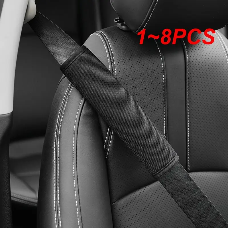 1~8PCS Armrest Cover For Skoda Octavia Fabia Roomster Rapid Center Console Arm Rest Storage Box Lid Cover Car Pad