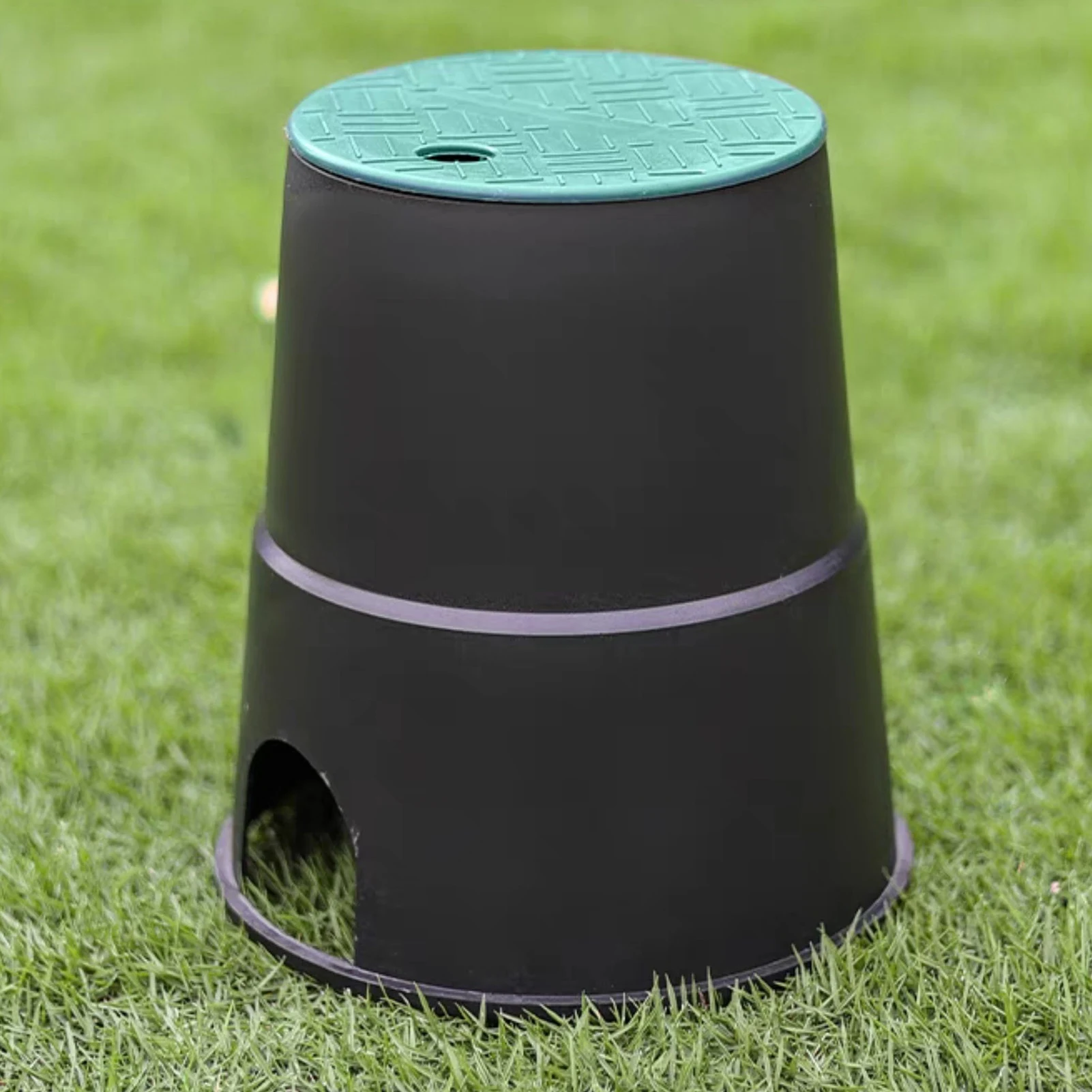 6-inch Plastic Underground Valve Box Plastic Underground Utility Box For Water‑take Valves Landscape Lawn Irrigation Equipment