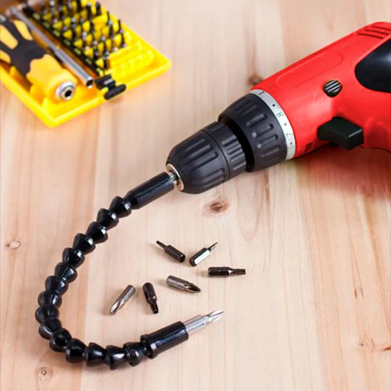1/4 "Гибкая Φ удлинитель Dremel Link Rod Drill, гибкий соединительный элемент, аксессуары для электроинструмента
