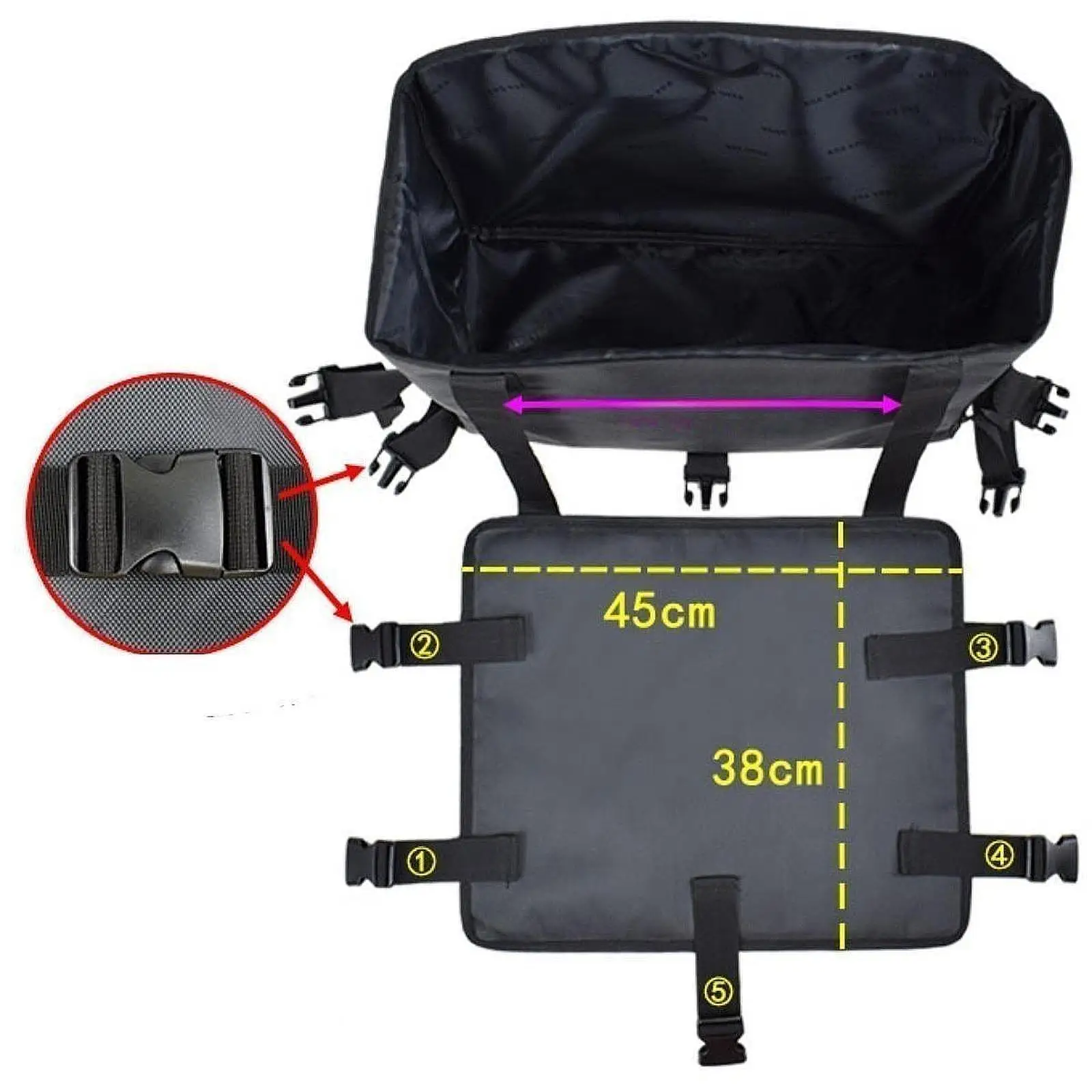 حقيبة تنظيم الأمتعة خفيفة الوزن ومحمولة لأجهزة الكمبيوتر المحمول