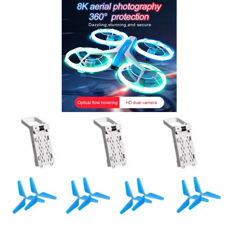 

4DRC V33 Mini Drone Battery 4D-V33 RC Drone Spare Parts 3.7V 1200mAh Battery/Propeller 4DRC V33 Drone Accessories V33 Battery