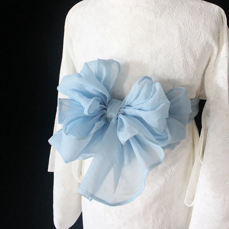 Cintura Kimono Giapponese a Maglia Povera Hakata Obi per Abito da Donna Cinturino Decorativo