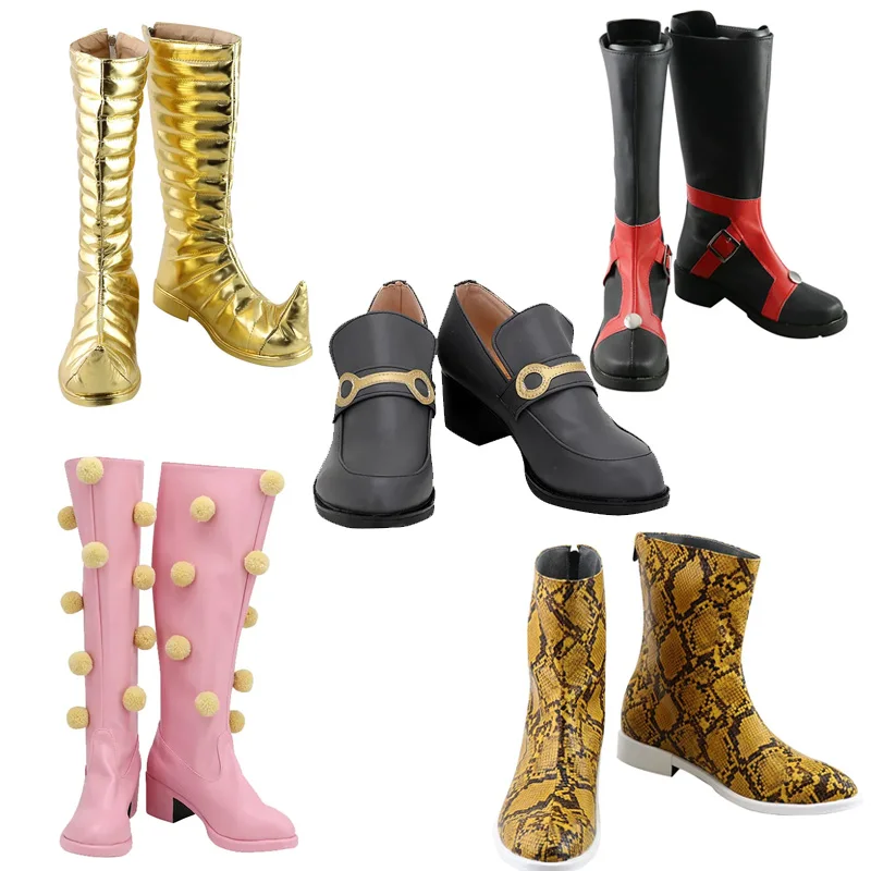 New Jotaro Kujo Bruno Buccellati  Dio Brando Giorno Lucy Steel  Boots Cosplay Diego Brando Hol Horse  Mista Shoes custom made