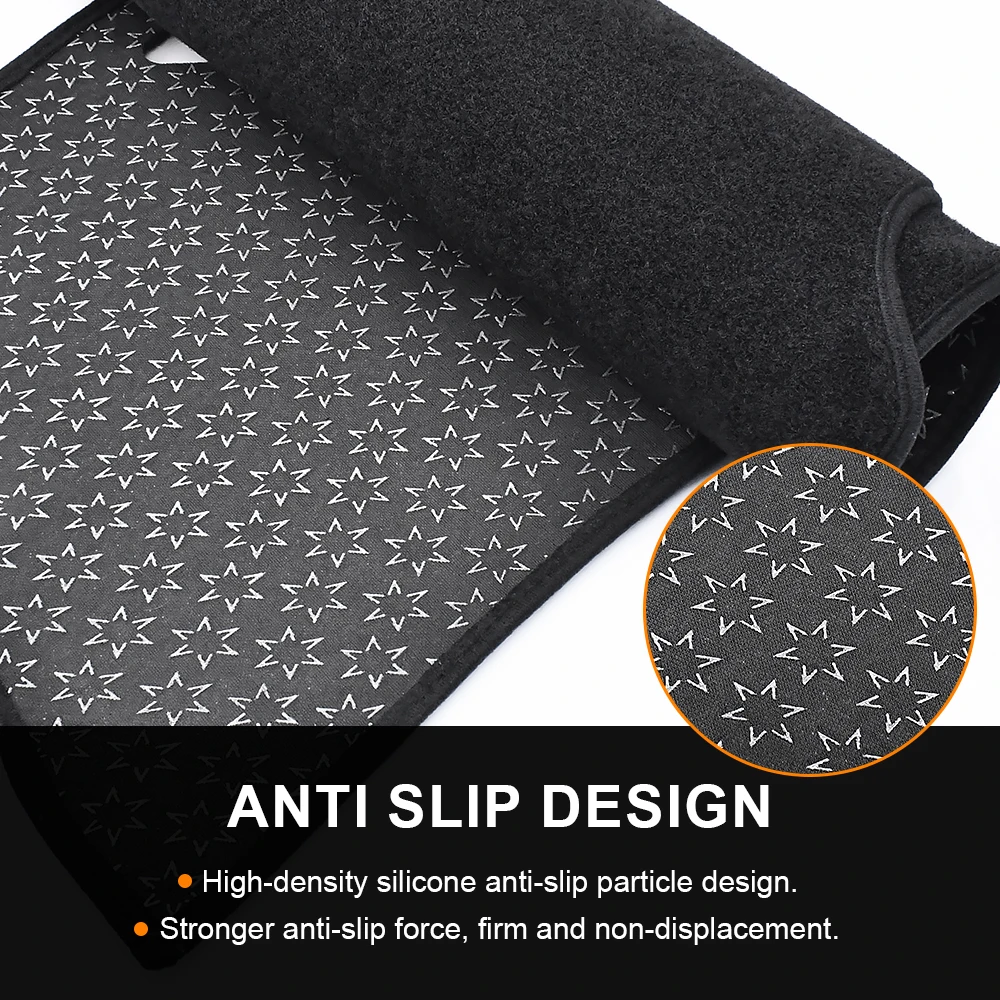 غطاء لوحة سيارة لسيارة تشيفي شيفروليه سيلفرادو/جي إم سي سييرا 1500 2500HD 3500HD ملحقات حصيرة حماية وحدة التحكم المركزية غير قابلة للانزلاق