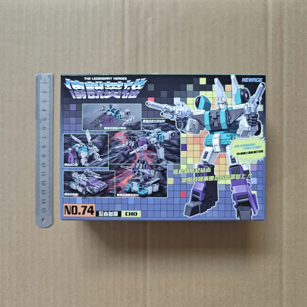 En Stock NA H74 juguetes transformados bestia de seis caras Ozaki mariposa NEWAGE Original de pequeña escala Mecha colección de figuras de acción regalo