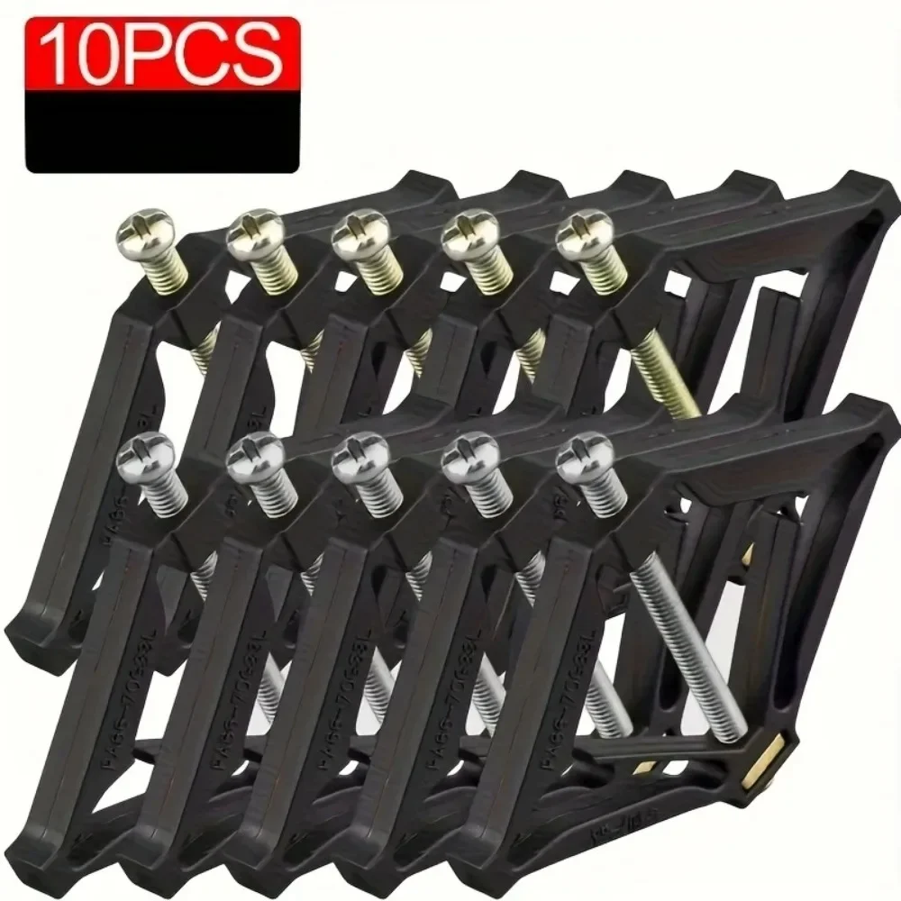 10Pcs 86 Type Electrical Box Repair Kit Wall Outlet Switch Socket Mounting Screws Support Rods Fixing Set