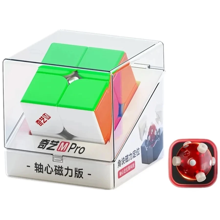 QiYi M Pro 2x2 Magnetic Magic Cube Professional 2×2 Speed Puzzle Children's Toys 2x2 Speedcube  Cubo Magico Toys For Children