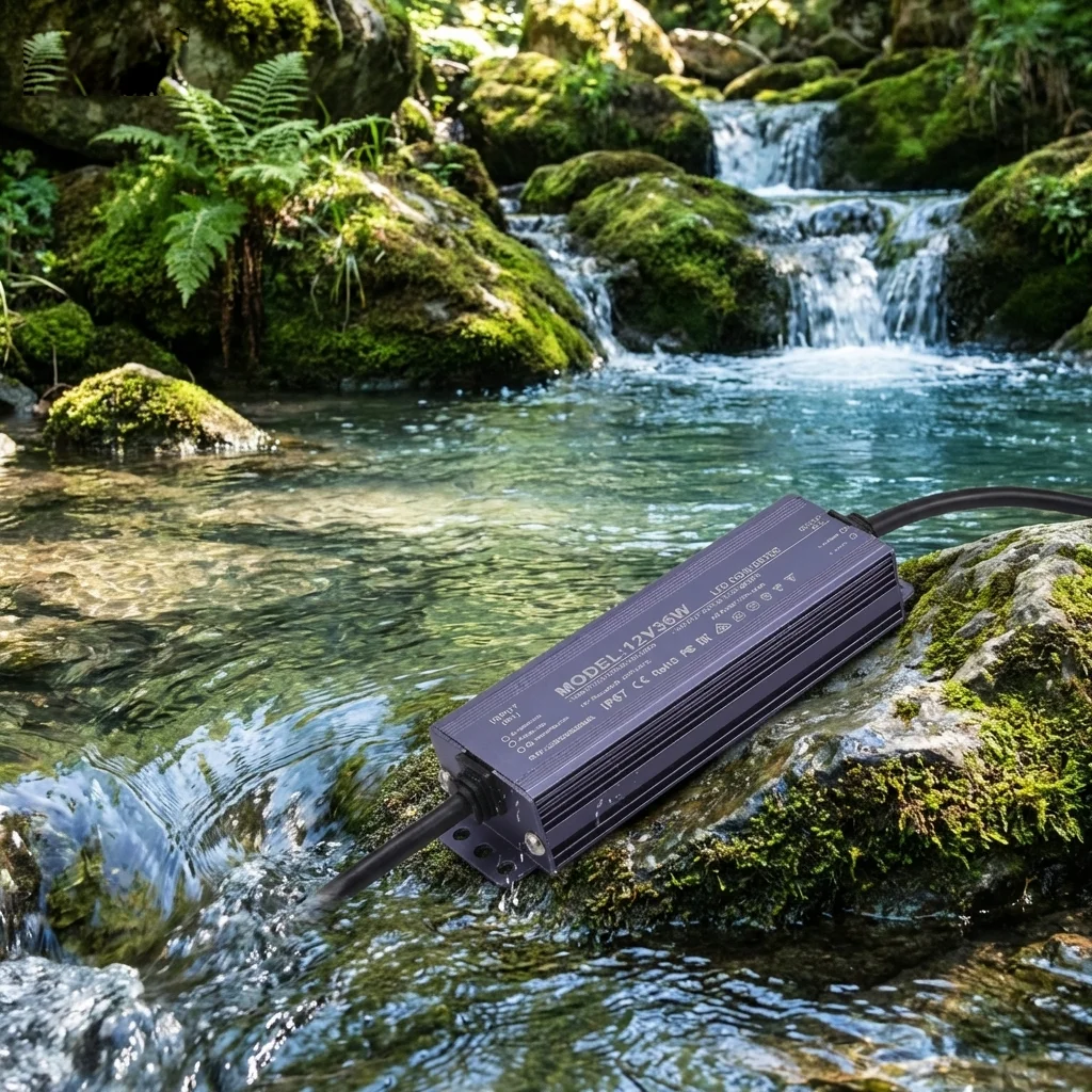 

Импульсный блок питания для уличных светодиодных светильников: вход переменного тока 170-265В, выход постоянного тока 12В/24В, 36-500Вт, водонепроницаемый трансформатор IP67