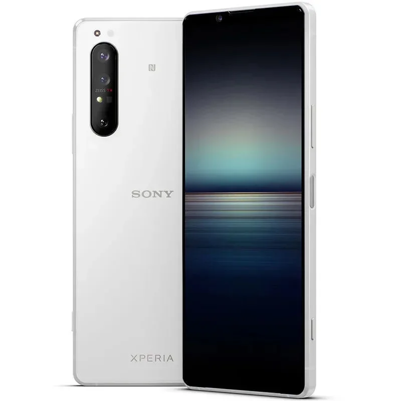 هاتف Sony Xperia 1II 1ii XQ-AT51 AT52 5G بطاقة مزدوجة 6.5 بوصة 12 جيجابايت رام 256 جيجابايت روم سنابدراجون 888 ثماني النواة NFC رباعي الهاتف الخليوي