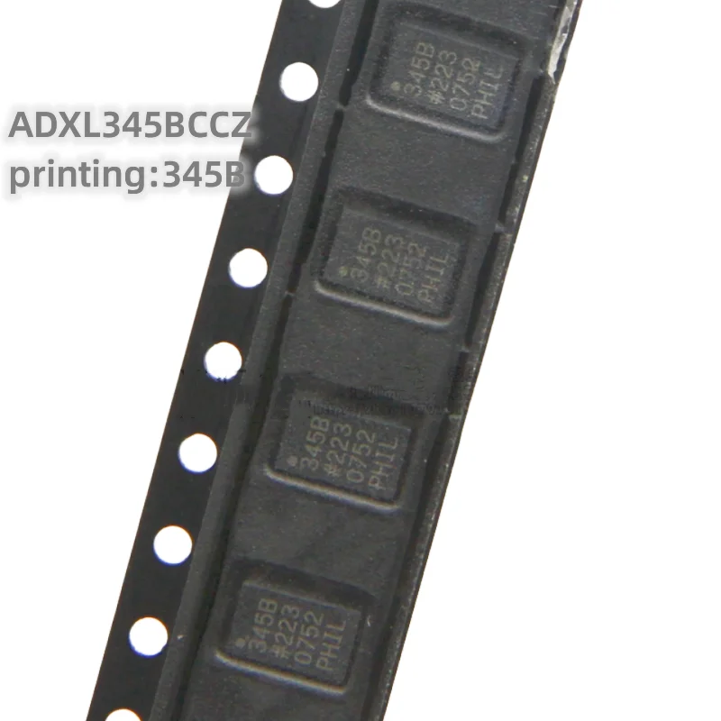 5pcs/lot ADXL345BCCZ-RL7 ADXL345BCCZ ADXL345B Silk screen printing 345B LGA-14 package Acceleration sensor chip