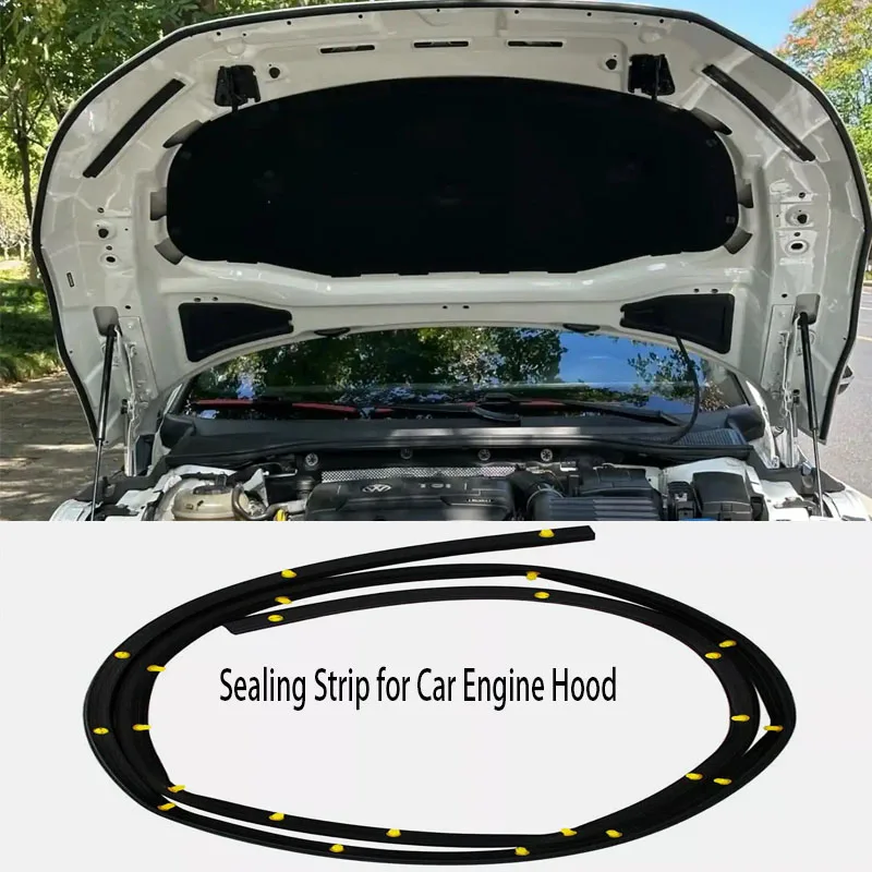 

﻿ Уплотнительная лента капота переднего бампера 68070493AA для Dodge Durango Grand Cherokee 2011-2020 гг., резиновая замена, автомобильные аксессуары