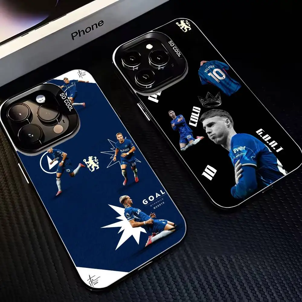 

football The Blues-s Phone Case For iPhone 16,15,14,13,12,11,Mini,Pro,MAX Black Matte Shockproof Cover