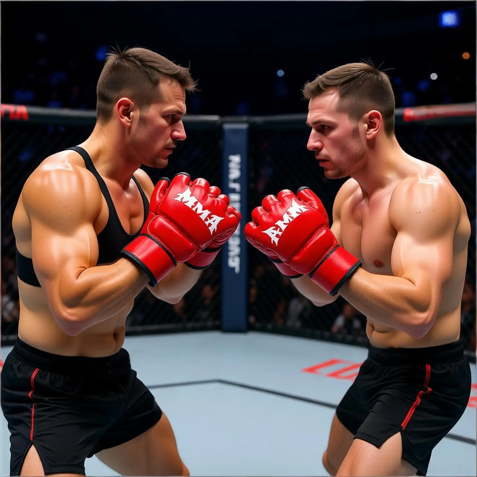 luvas-de-boxe-meio-dedo-em-couro-pu-para-mma-kickboxing-karate-e-muay-thai-–-equipamento-de-treino