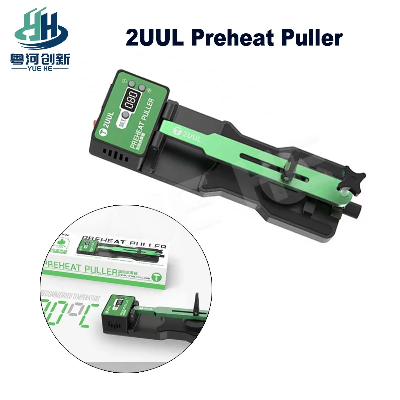 

2UUL Preheat Puller Phone Screen and Back Cover Heating Disassembling Tool for Mobile Device Repair