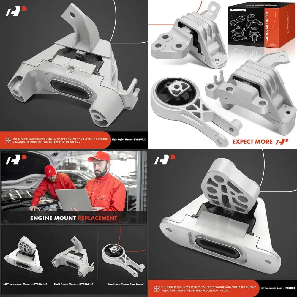 

3PCS Engine Motor Mount Transmission Mount and Torque Strut Mount Set Compatible with Chevrolet Volt 2011-2015 & Cadillac ELR 20