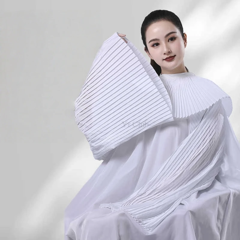 

Hair Cutting Wrap Cloth Hair Salon Hairdressing Cloak Hairdresser Apron Long Sleeves Barber Haircut Capes Hair Styling Shawl