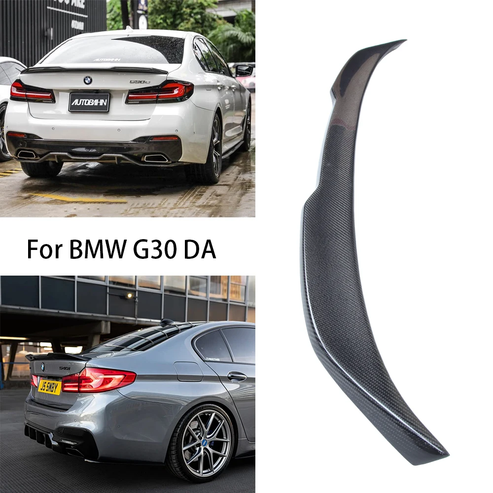 

For BMW 5 Series G30 G38&M5 F90 DA Style Carbon fiber Rear Spoiler Trunk wing 2016-2023