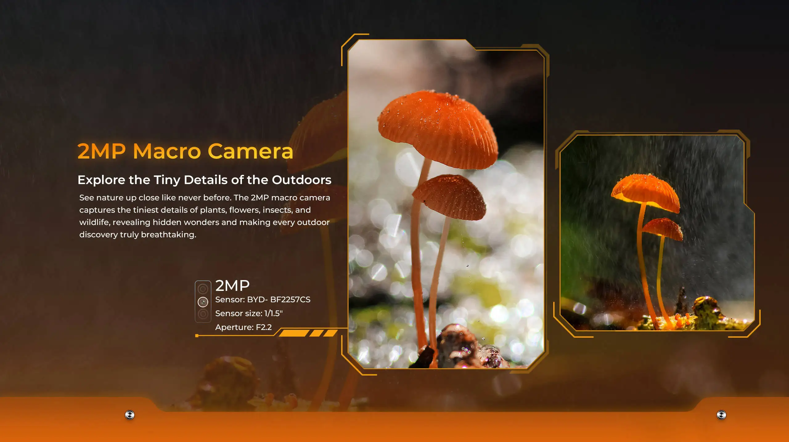 Global version OUKITEL WP66 5G Rugged Phone MTK 7025 6.6" FHD+ 1.81" Dual Screen 36GB+512GB 11000mAh 108MP Smartphone Android 16