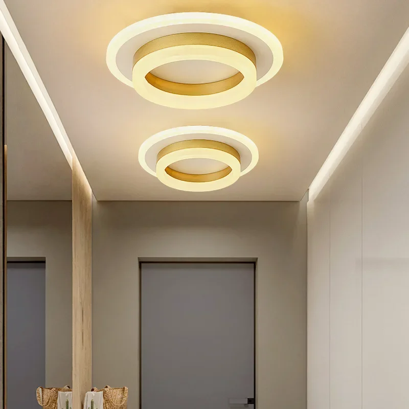 

38W 24W Creative LED Ceiling Light For Living Room Bedroom Corridor Interior Aisle Ceiling Lamps Fixture For Balcony Decor Home