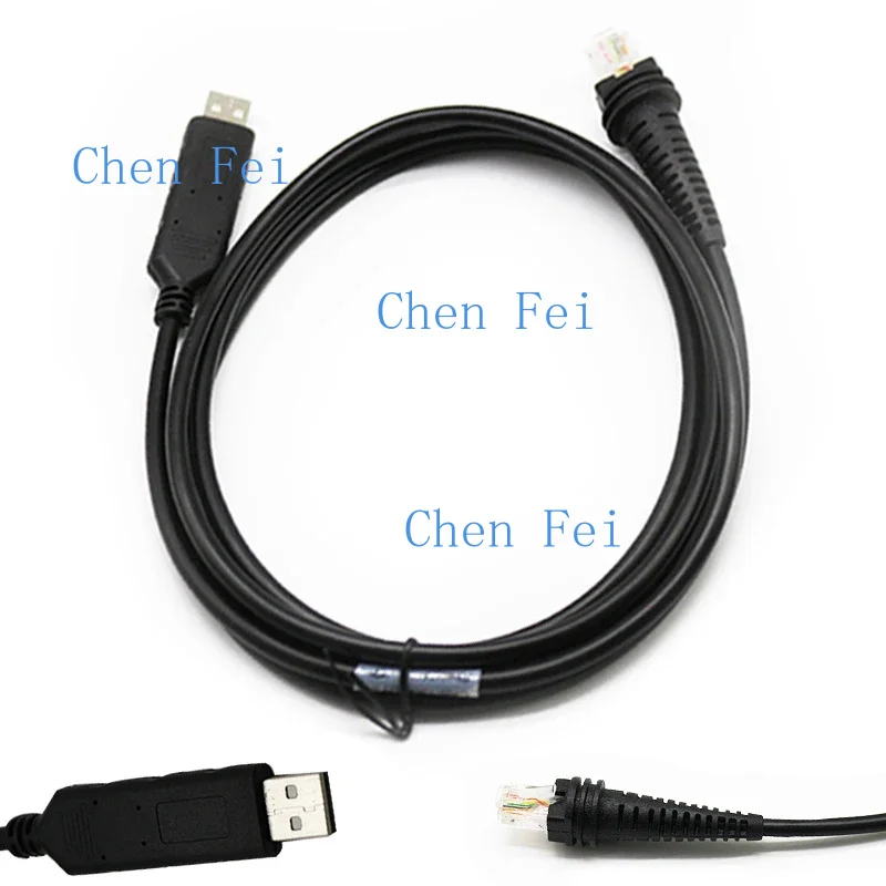 2M USB Straight Dada Transfer Cable with Chip for Honeywell 1900 Barcode Scanner Spare Parts