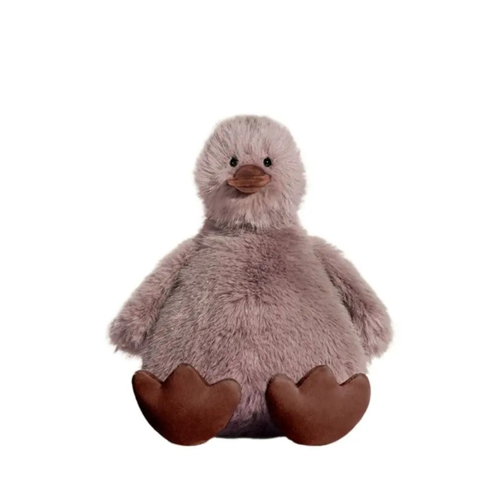 Animal relleno muñecos de pato de peluche apaciguar interesante pato durmiendo juguete de peluche niñas acompañan suave lindo pato de peluche Animal