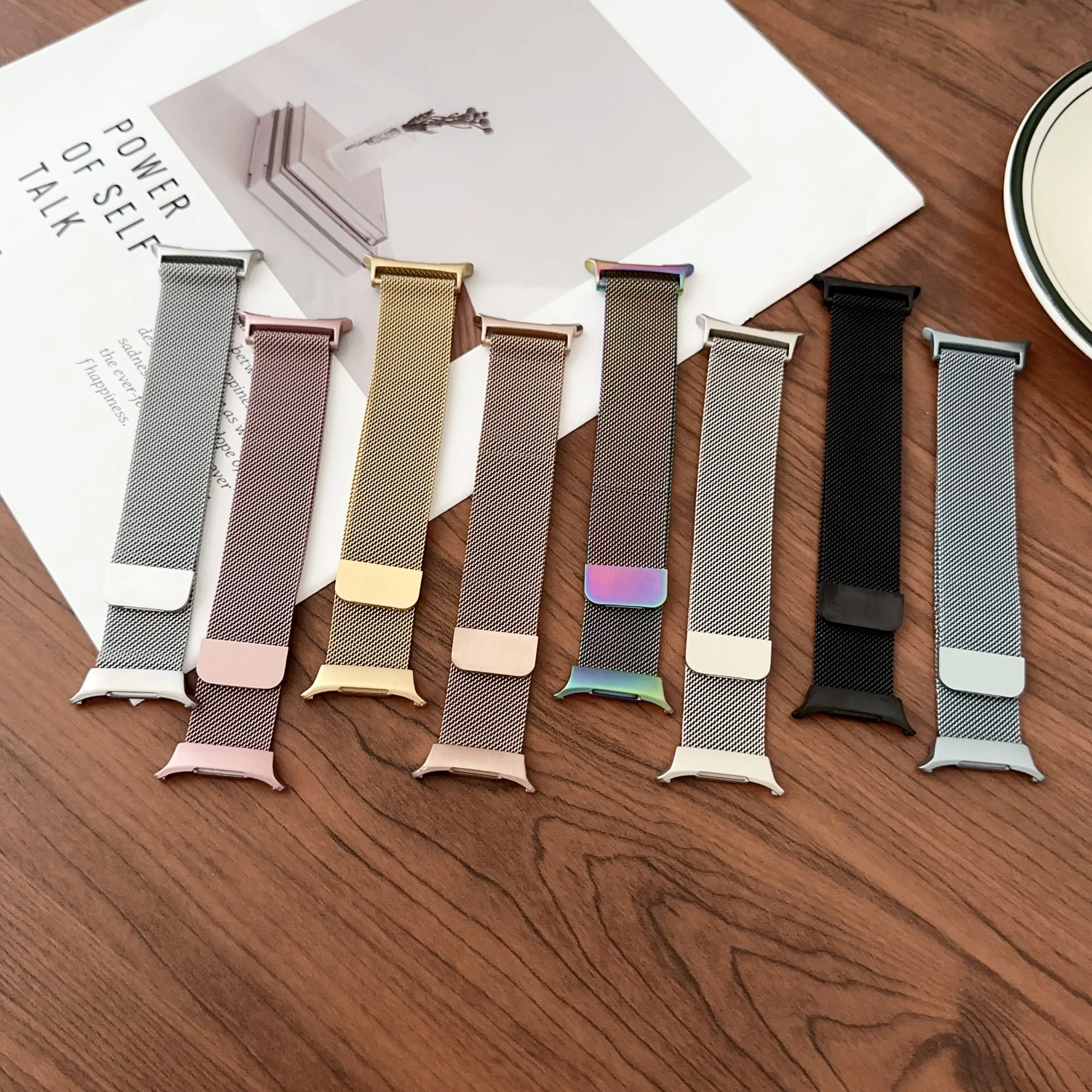 Миланский Браслет из нержавеющей стали для смарт-часов Samsung Galaxy Watch 7 ultra 47 мм